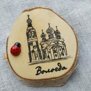 Новая технология! Изображение на спилах дерева!